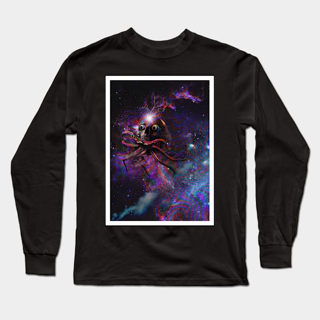 Celestial Old God Long Sleeve T-Shirt by Pretty Weird